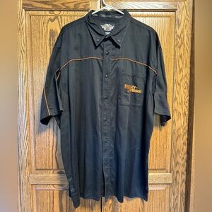 Harley Davidson Men’s snap down shirt. Size XXL